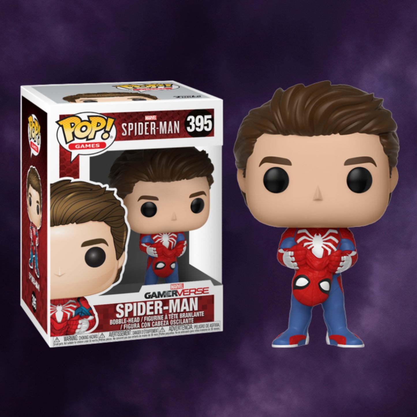 Marvel’s Spider-Man – Spider-Man Unmasked Funko Pop! #395
