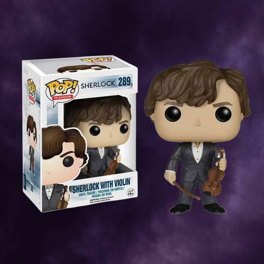 Sherlock – Sherlock with Violin Funko Pop! Television #289