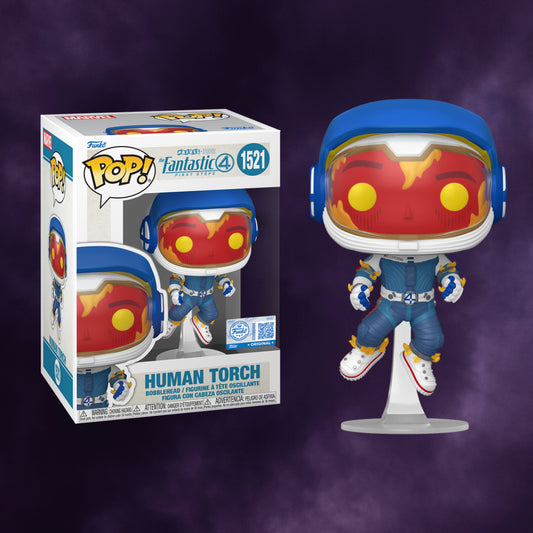 Fantastic Four: First Steps – Human Torch (Space Suit) Funko Pop! #1521