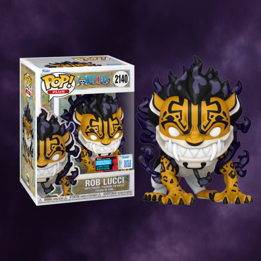 One Piece - Rob Lucci Funko Pop! Plus Vinyl Figure #2140 (2025 Fall Convention Exclusive)