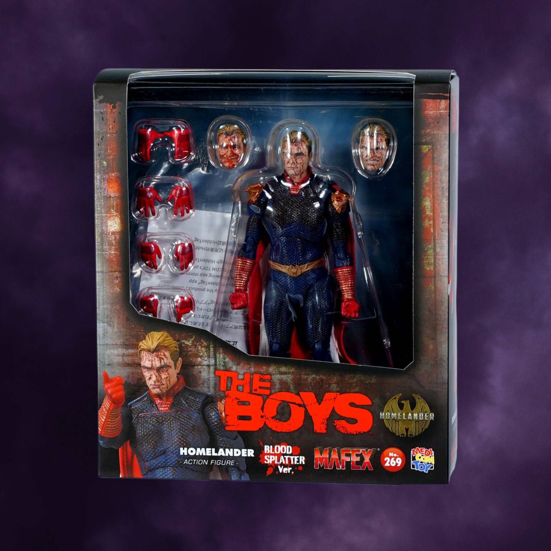 MAFEX ホームランダー (Blood Splatter Ver.) MAFEX/ THE BOYS ザ・ボーイズ: ホームランダー Blood splatter ver