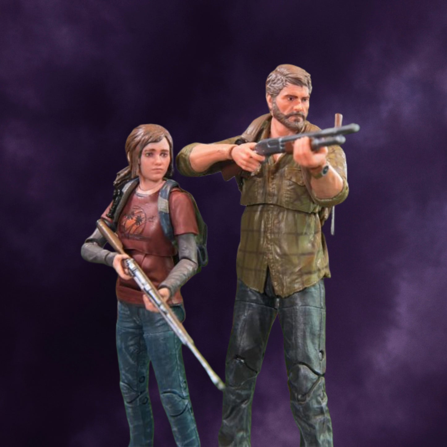 The Last of Us - Joel & Ellie The Shapes Collection 6" Action Figure 2-Pack