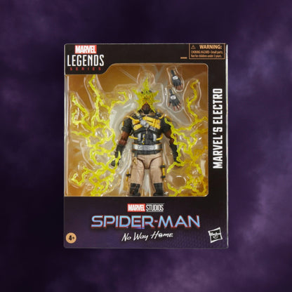 Spider-Man: No Way Home - Electro Marvel Legends Deluxe 6" Scale Action Figure