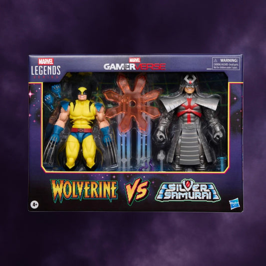 Marvel Legends Gamerverse Wolverine vs. Silver Samurai Action Figure Two-Pack