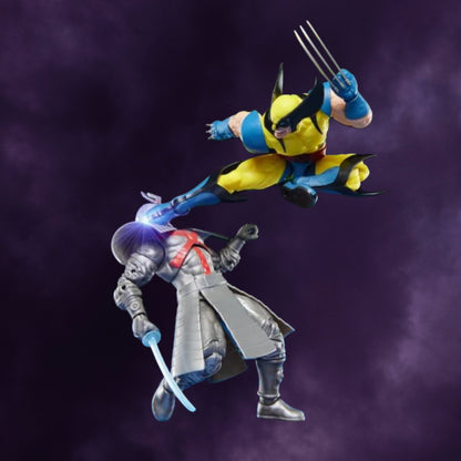 Marvel Legends Gamerverse Wolverine vs. Silver Samurai Action Figure Two-Pack