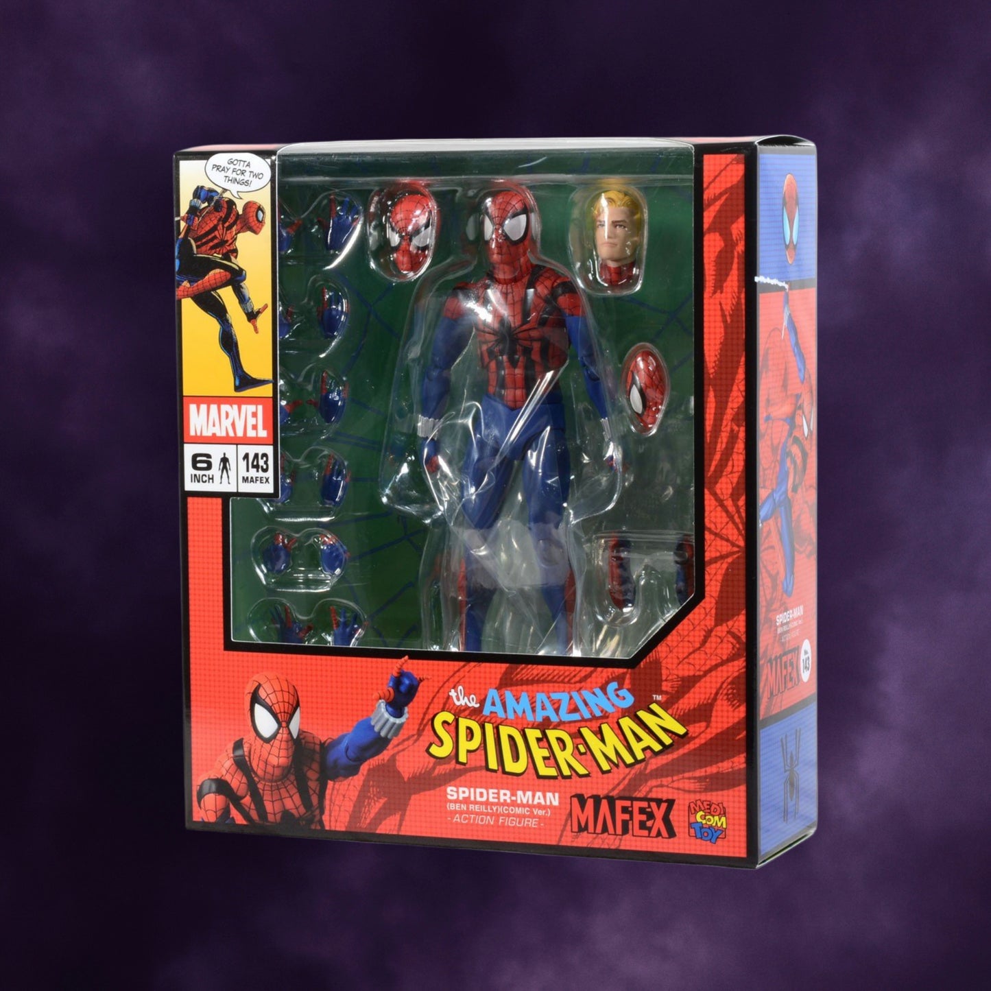 Marvel MAFEX No.143 Ben Reilly Spider-Man (Comic Ver.) Action Figure