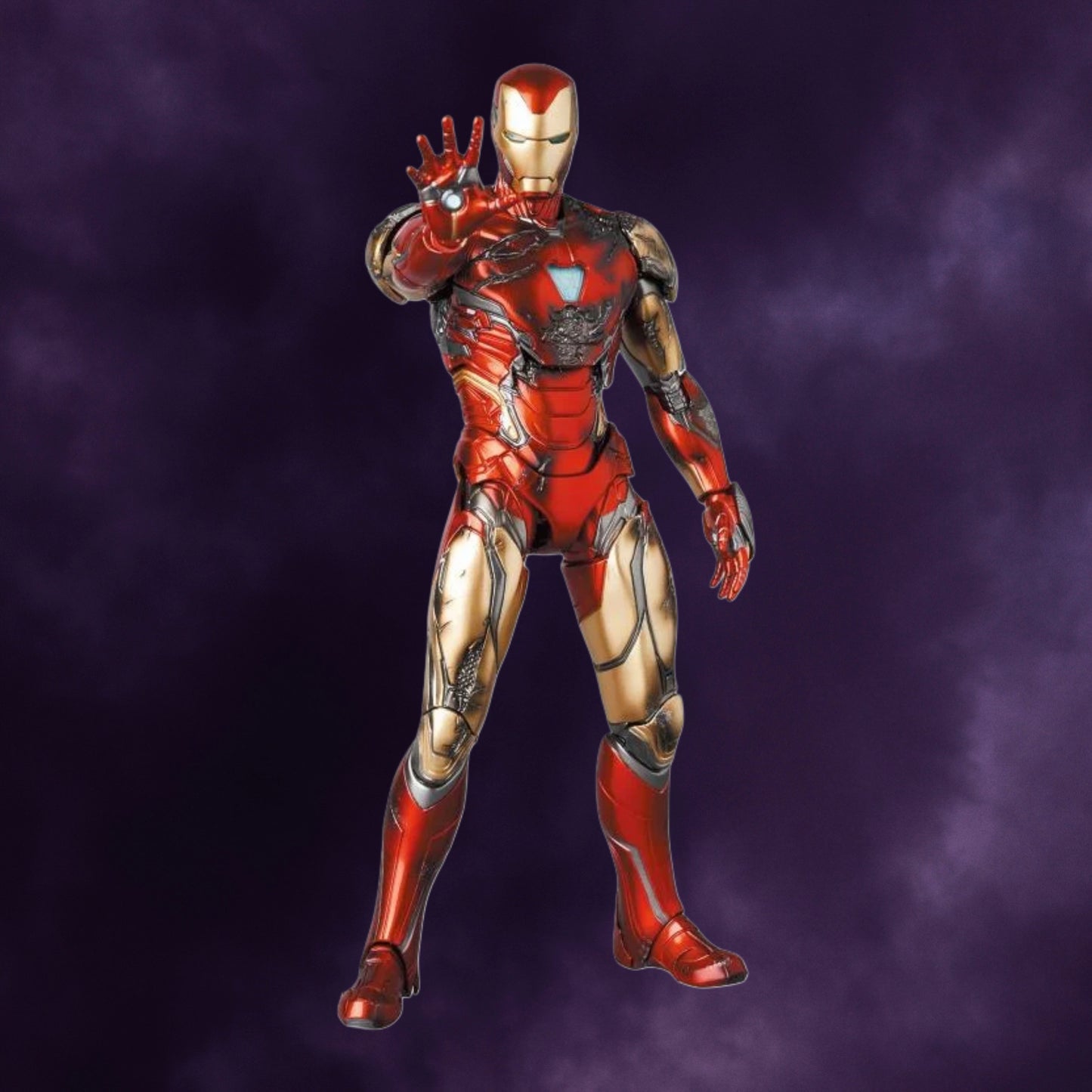 Avengers: Endgame MAFEX No.195 Iron Man Mark 85 (Battle Damaged) Action Figure