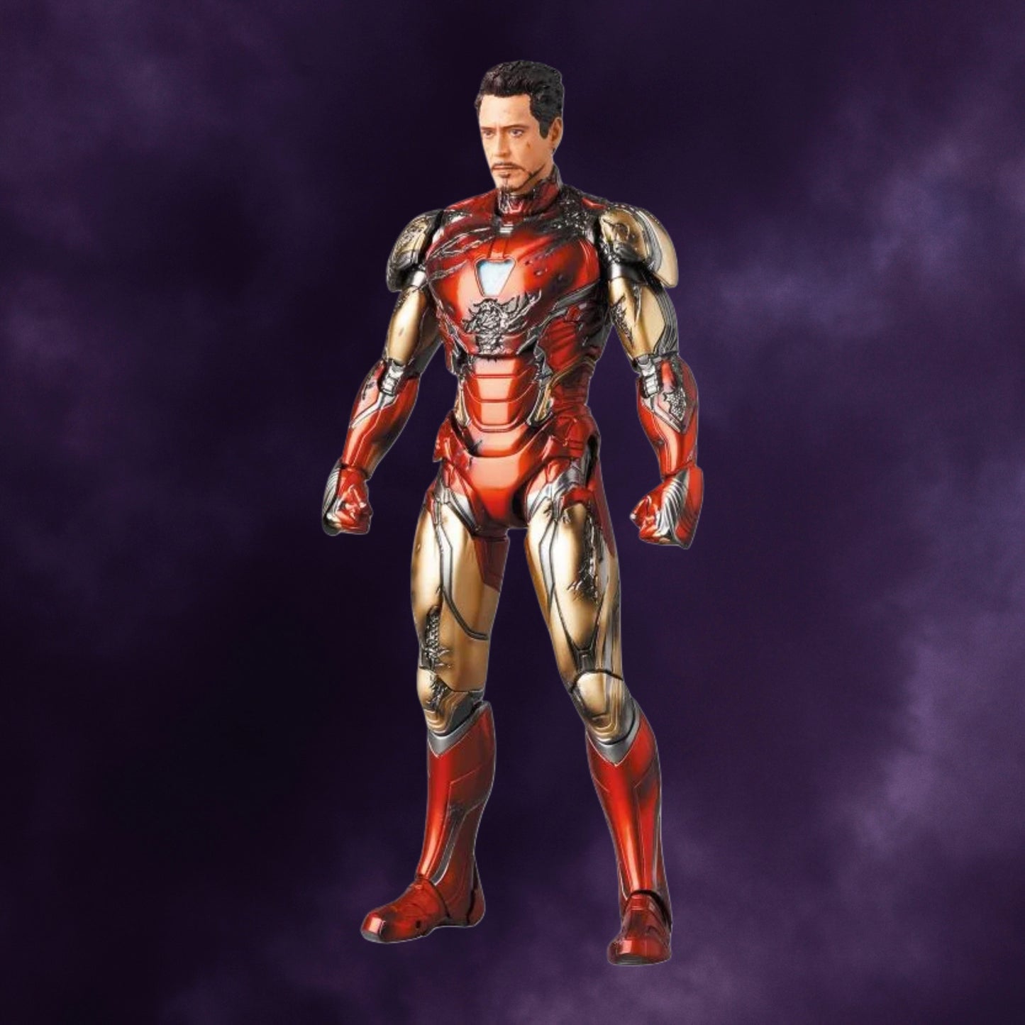 Avengers: Endgame MAFEX No.195 Iron Man Mark 85 (Battle Damaged) Action Figure