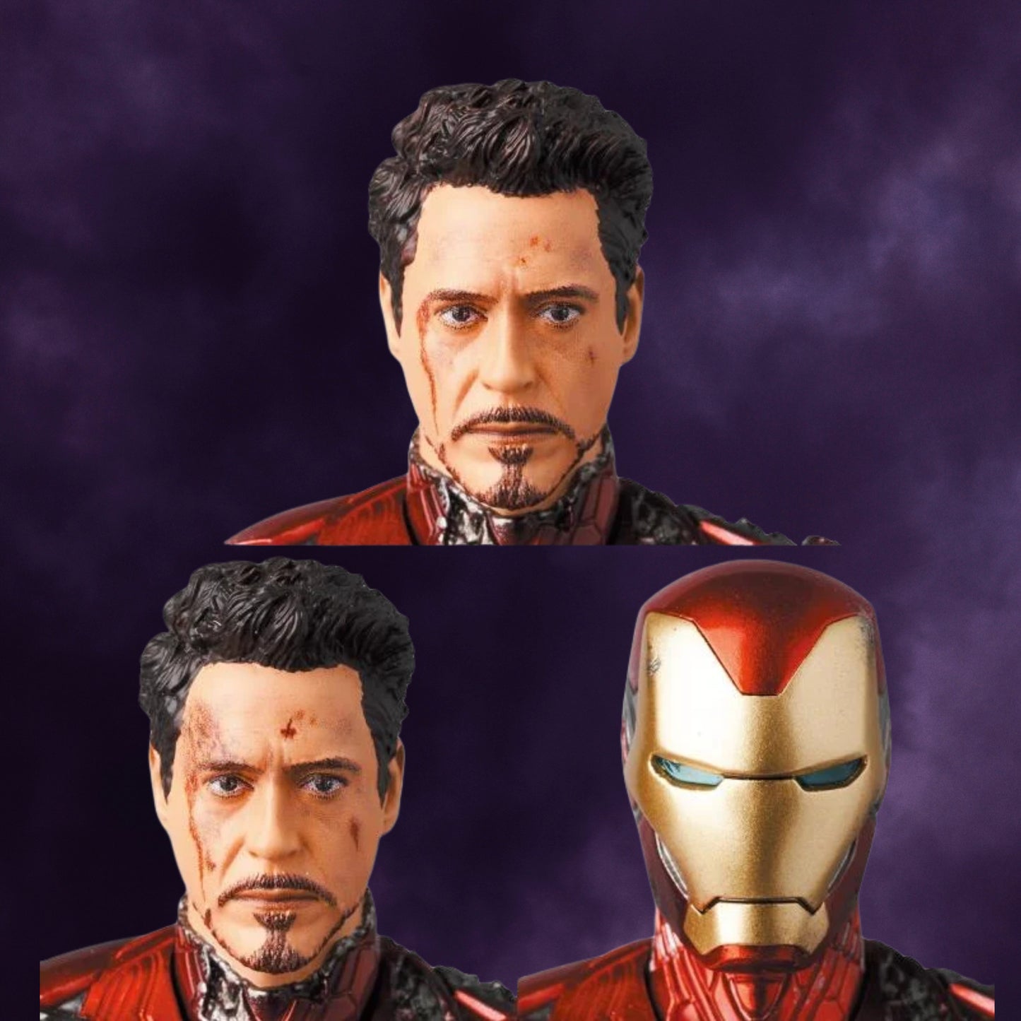 Avengers: Endgame MAFEX No.195 Iron Man Mark 85 (Battle Damaged) Action Figure