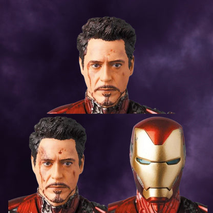 Avengers: Endgame MAFEX No.195 Iron Man Mark 85 (Battle Damaged) Action Figure