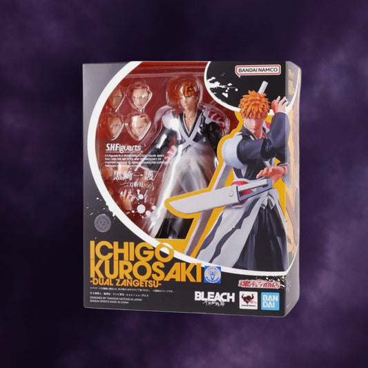 Bleach: Thousand-Year Blood War S.H.Figuarts Ichigo Kurosaki (Dual Zangetsu) Action Figure
