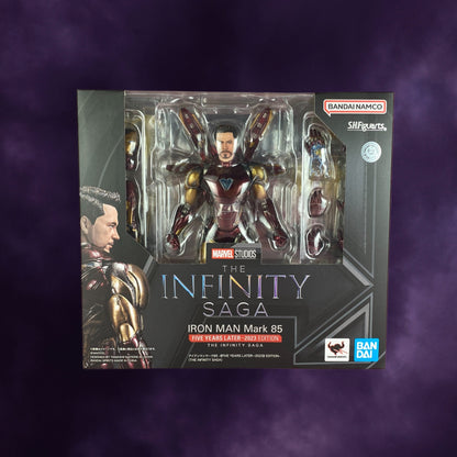 Avengers: Endgame S.H.Figuarts Iron Man Mk 85 (Five Years Later) Action Figure