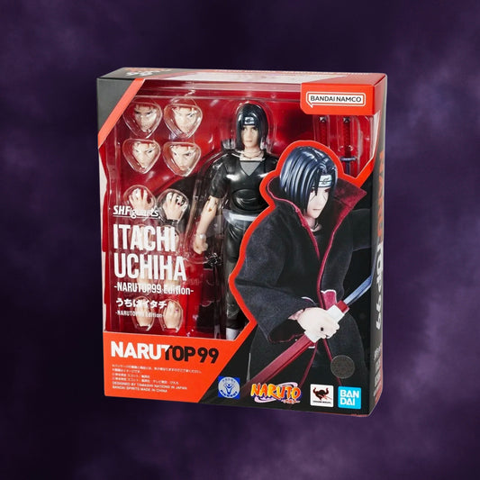 Naruto: Shippuden S.H.Figuarts Itachi Uchiha (NARUTOP99 Edition) Action Figure