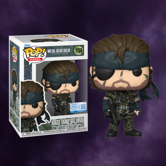Metal Gear Solid: Snake Eater – Naked Snake (Big Boss) Funko Pop! #1159 (Special Edition)