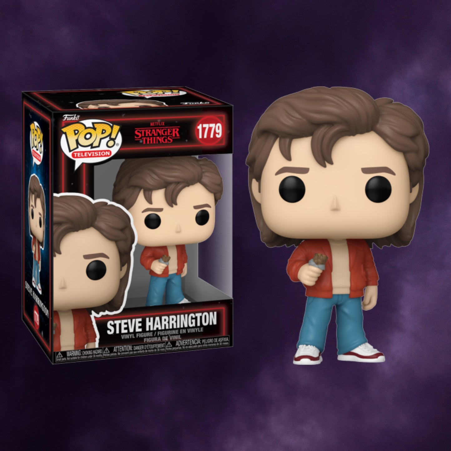 Stranger Things – Steve Harrington (Season 5) Funko Pop! #1779