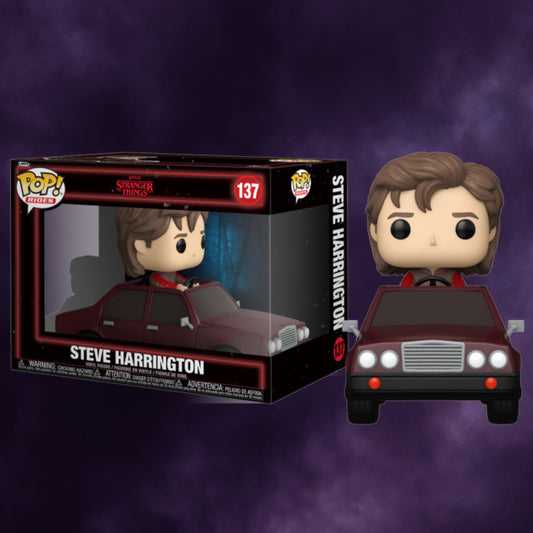 Stranger Things – Steve Harrington (Season 5) Pop! Rides Vinyl Figure #137