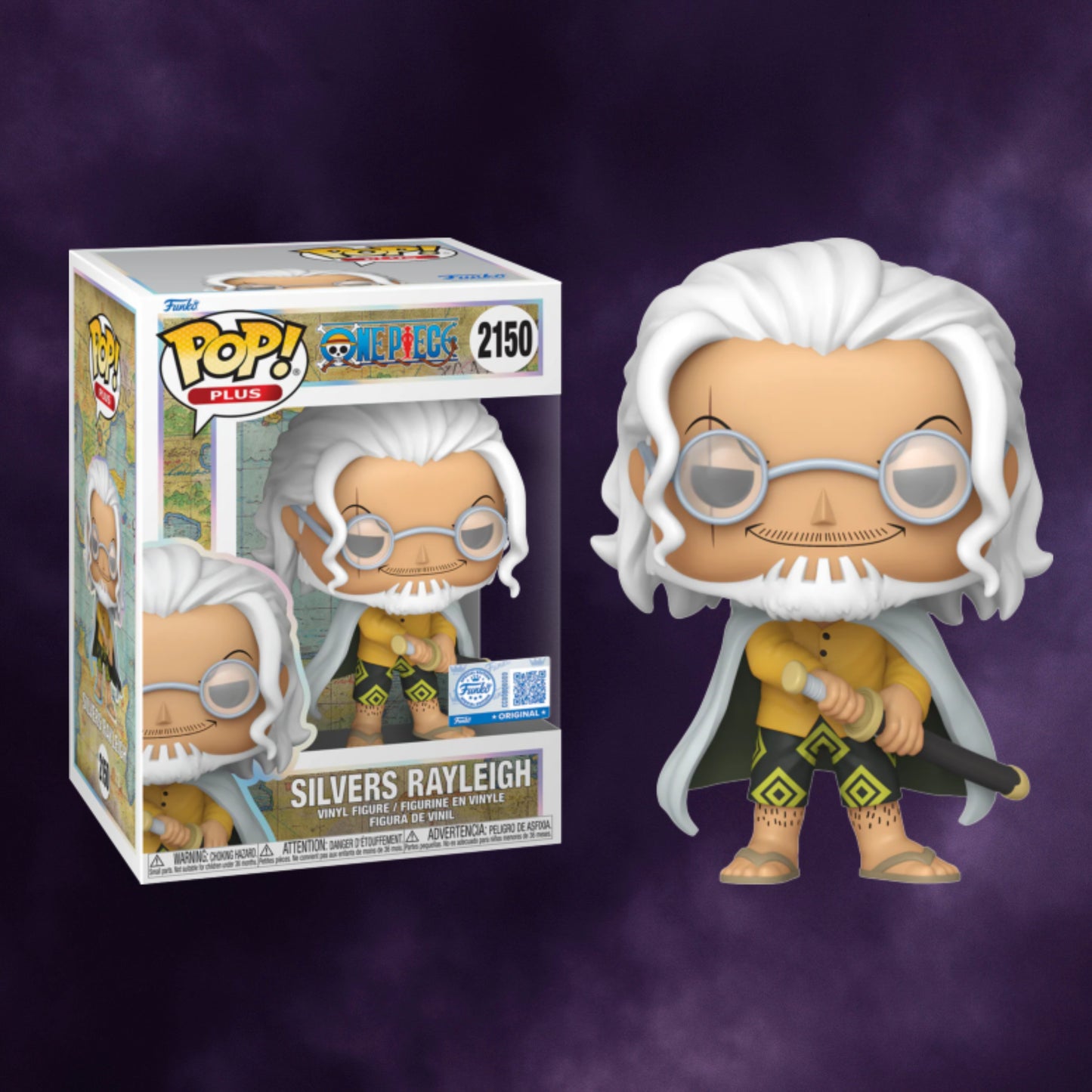 One Piece – Silvers Rayleigh Funko Pop! Plus Exclusive #2150