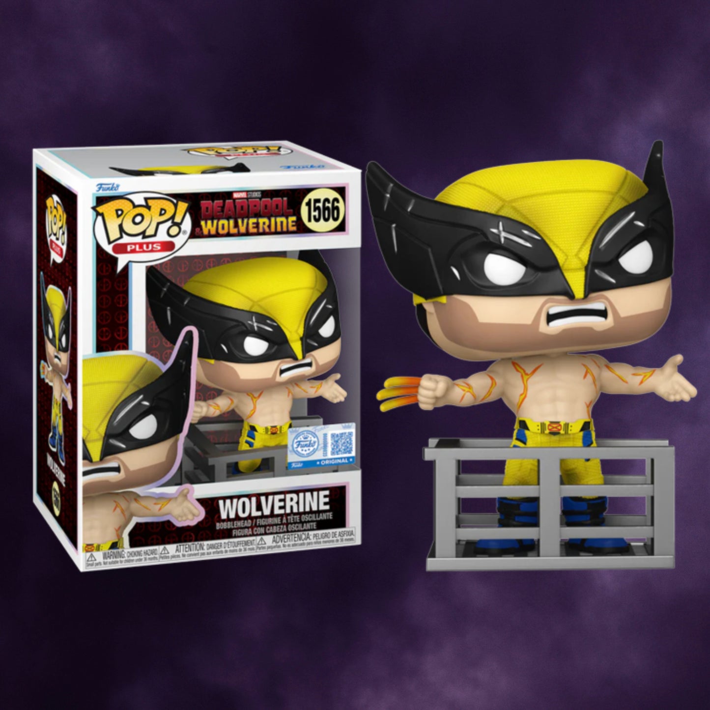 Marvel Deadpool & Wolverine (2024) – Wolverine (Finale) Funko Pop! Plus (Exclusive)