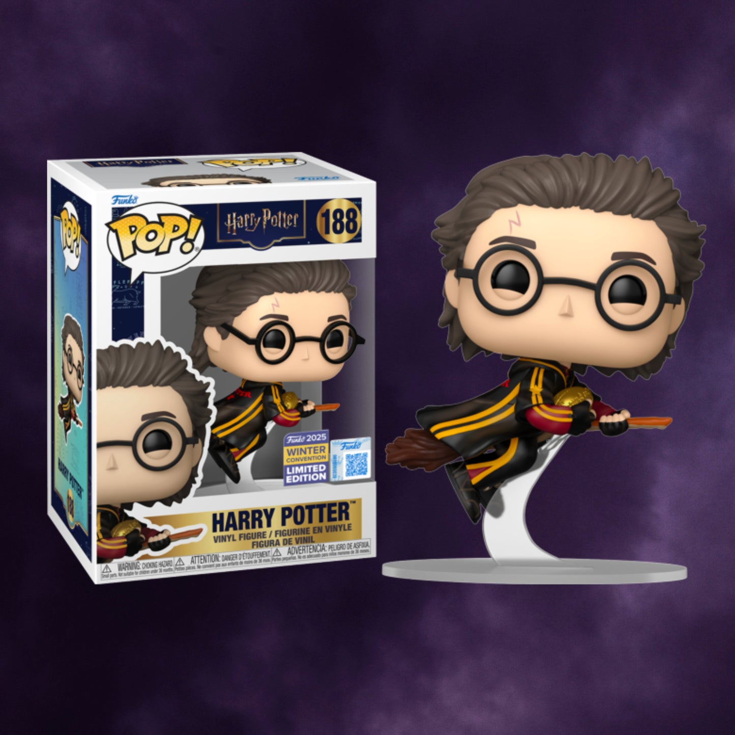 Harry Potter & The Goblet of Fire – Harry Potter Flying Pop! Vinyl Figure (2025 Winter Convention Exclusive)