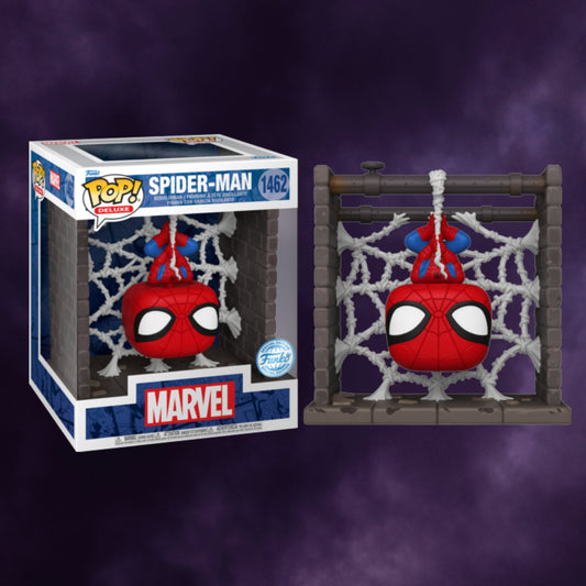 Marvel Comics – Spider-Man (Webbed) Deluxe Funko Pop! #1462