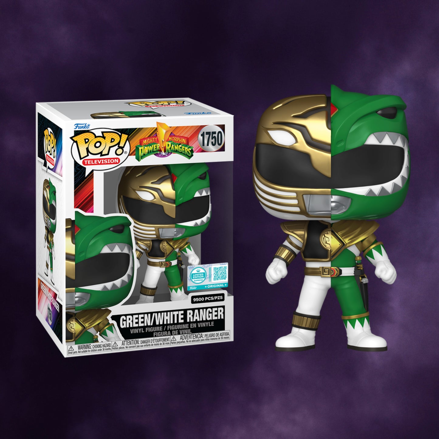 Mighty Morphin Power Rangers – Green/White Ranger Limited Funko Pop! 9500pcs