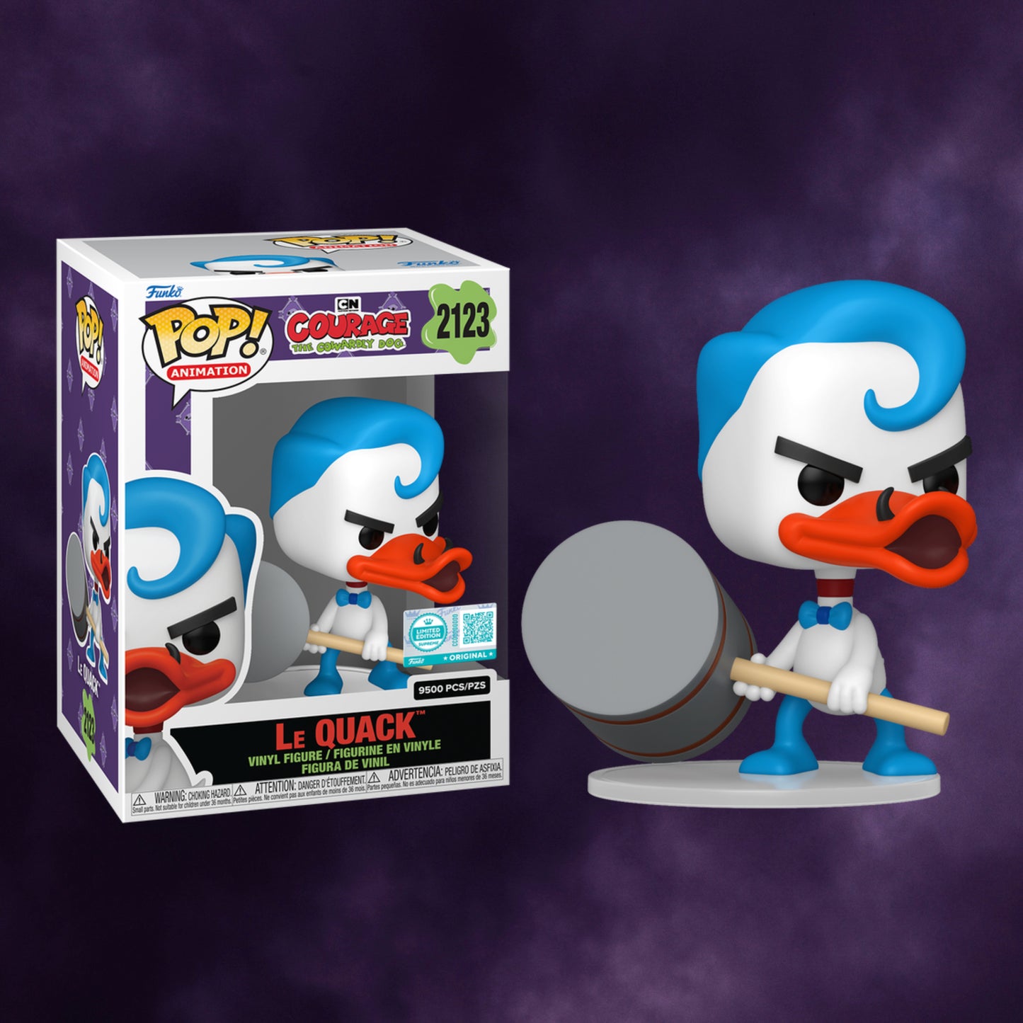 Courage the Cowardly Dog – Le Quack Limited Funko Pop! 9500pcs