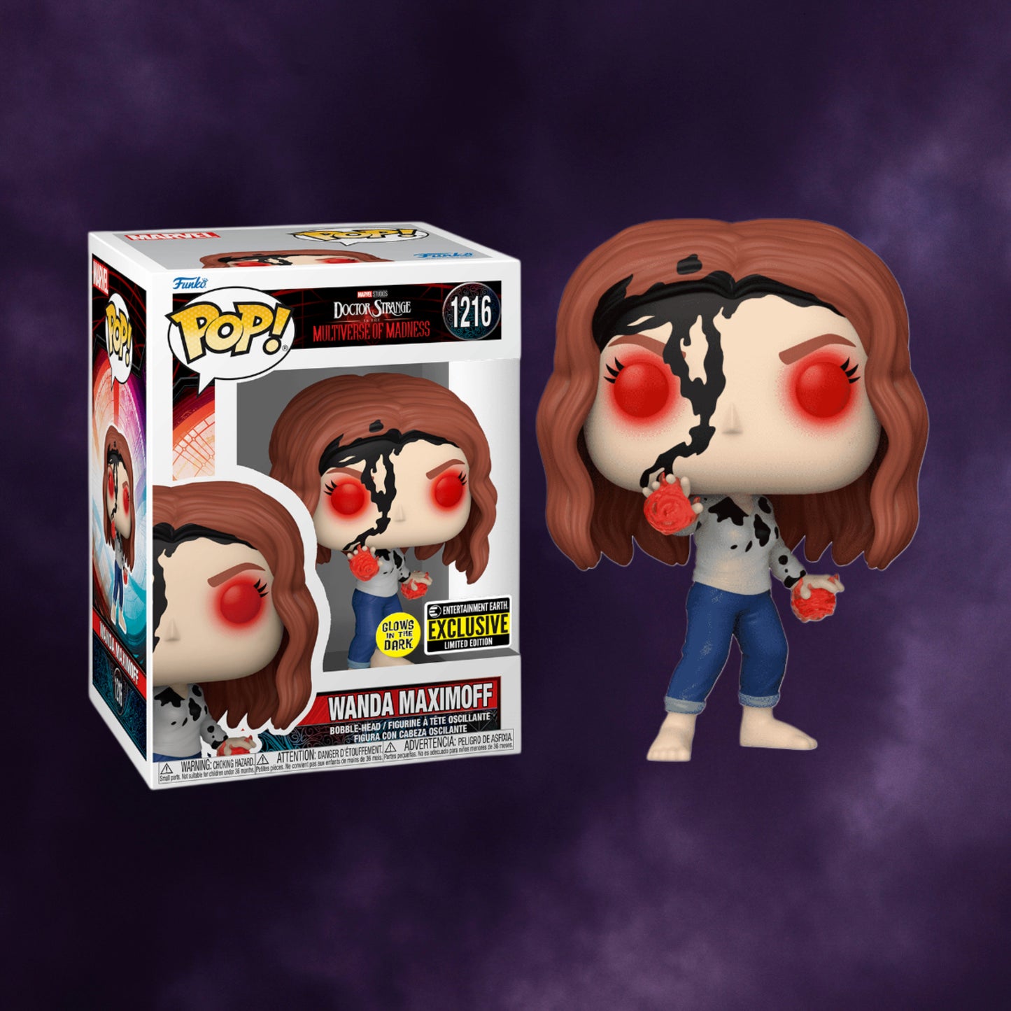 Wanda Maximoff (Earth-838) (Glow) Funko Pop #1216