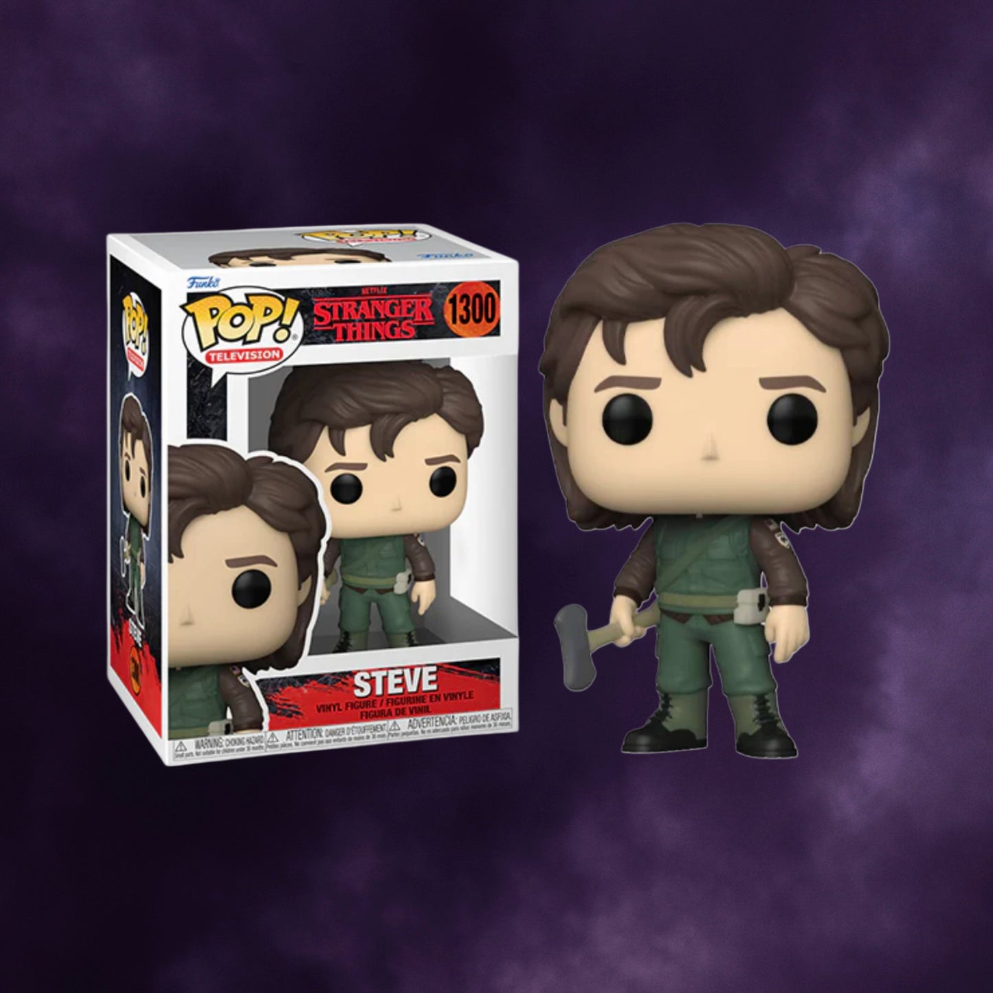 Funko Pop! Television: Stranger Things – Steve with Axe #1300