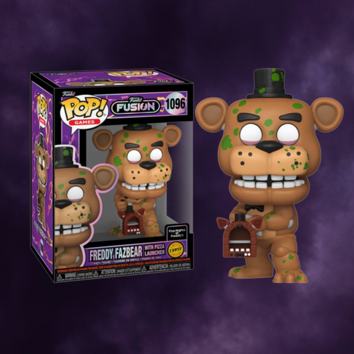 Funko Pop! Games: Funko Fusion – Freddy Fazbear with Pizza Launcher #1096 Limited Chase