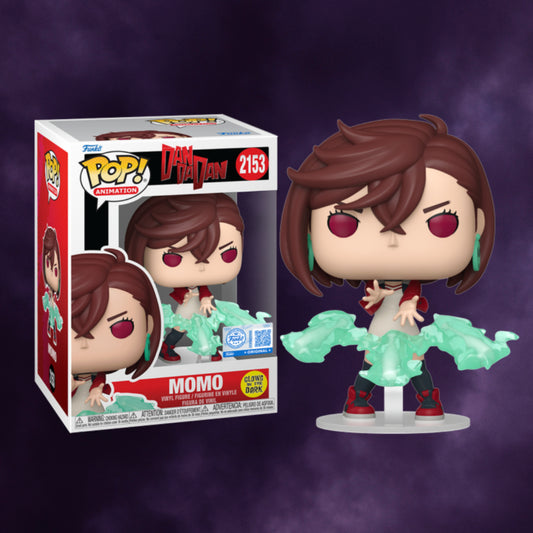 Funko Pop! Animation: Dan Da Dan – Momo #2153 (Exclusive Glow in the Dark)