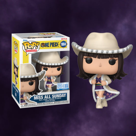 Funko Pop! Television One Piece Miss All Sunday #1884 Special Edition