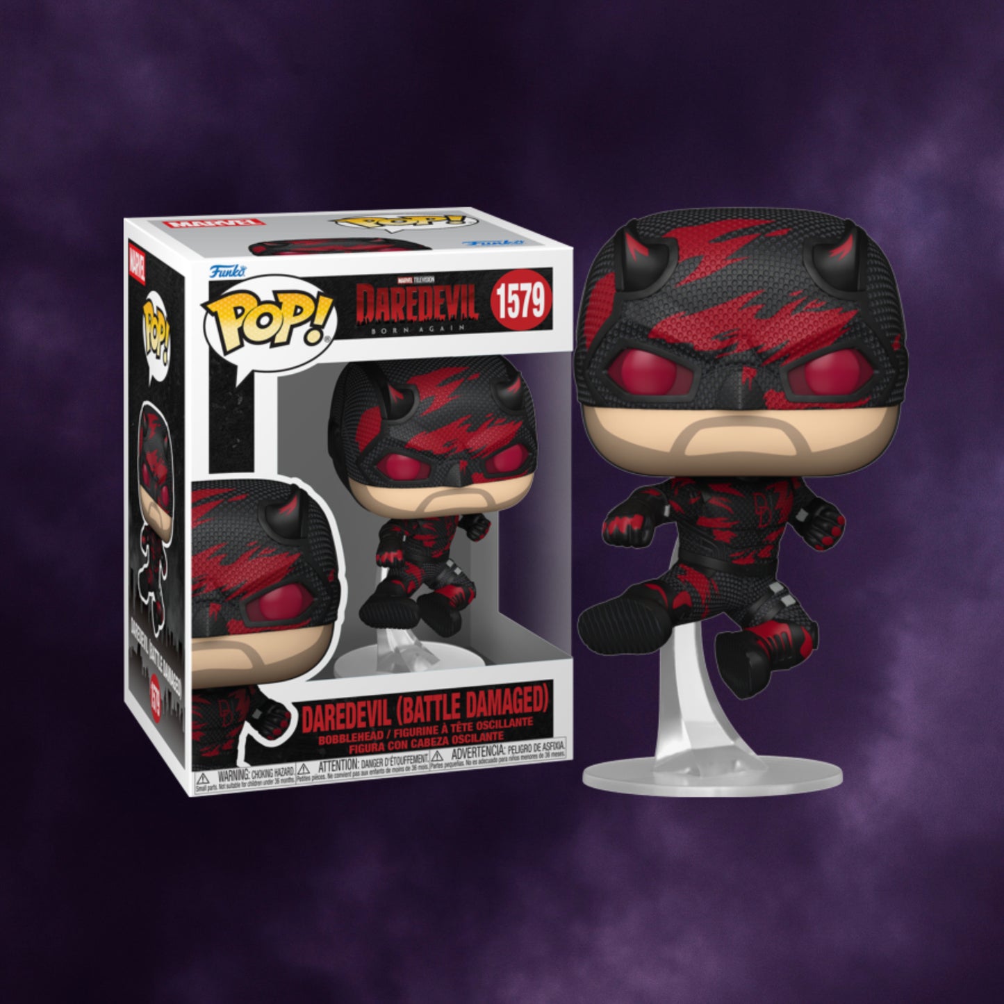 Funko Pop! Marvel Daredevil (Battle Damaged) Born Again #1579