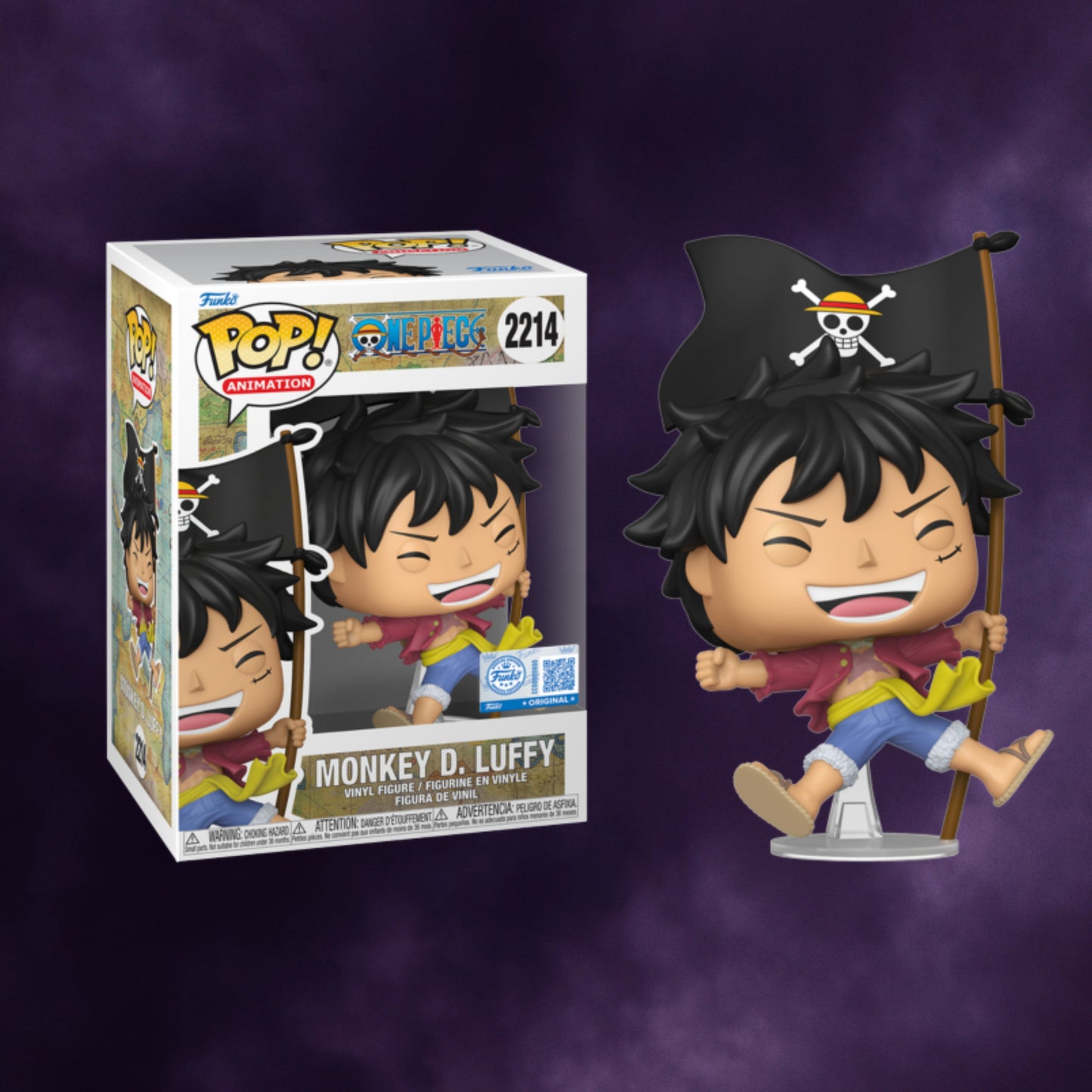 One Piece Pop! Animation Monkey D. Luffy #2214 – Special Edition