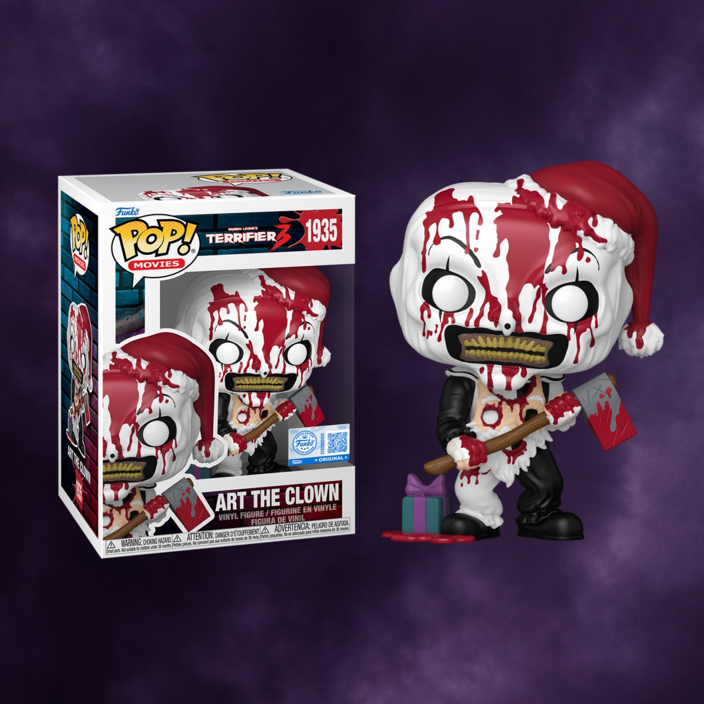 Terrifier 3 Pop! Movies Art the Clown #1935 – Special Edition