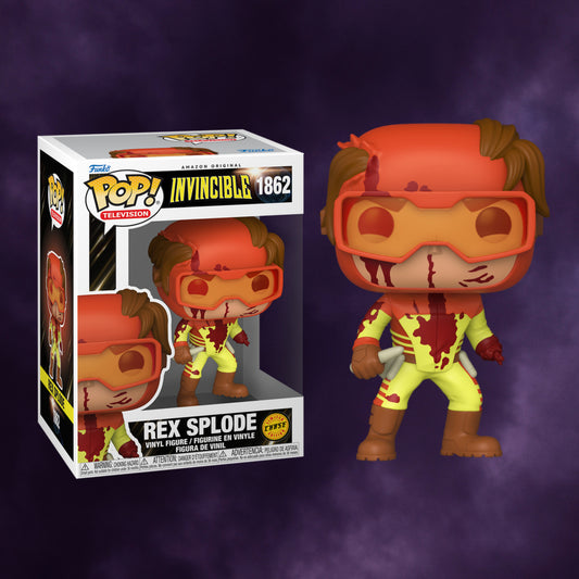 Funko Pop! Television – Invincible Rex Splode #1862 (Chase – Limited Edition)