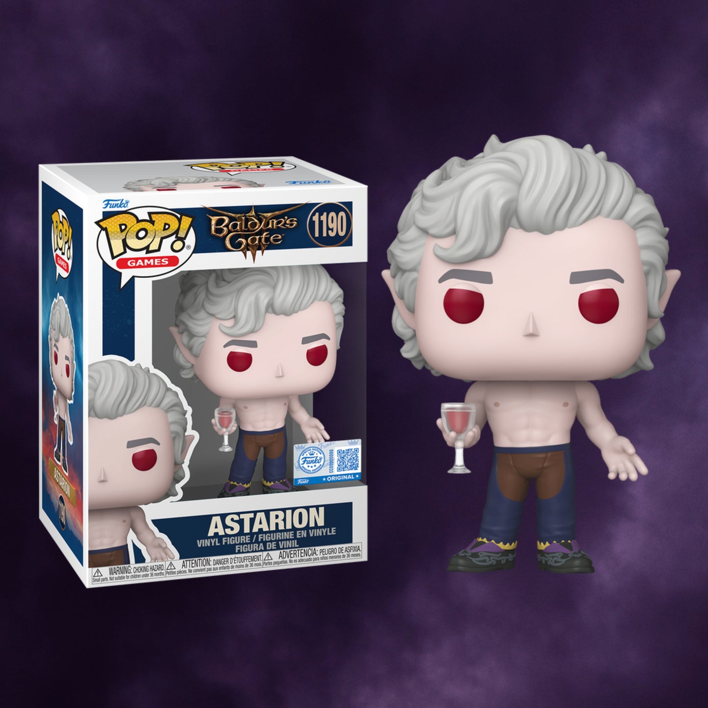 Funko Pop! Games Baldur’s Gate 3 – Astarion (Topless Version) #1190