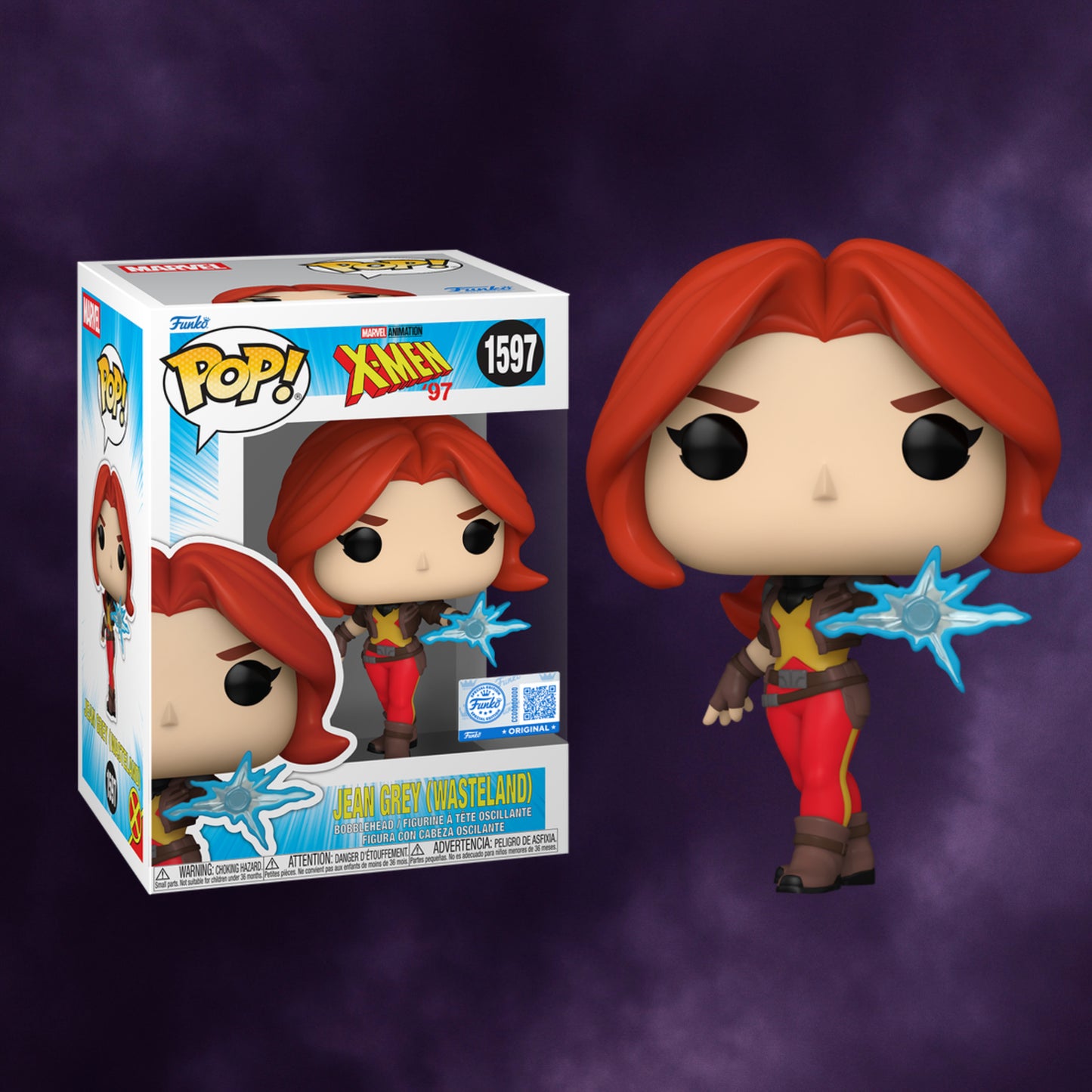 Funko Pop! Marvel Animation: X-Men ’97 – Jean Grey (Wasteland) Exclusive #1597