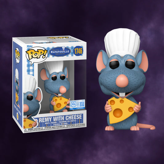 Funko Pop! Disney Pixar: Ratatouille – Remy with Cheese Exclusive #1746
