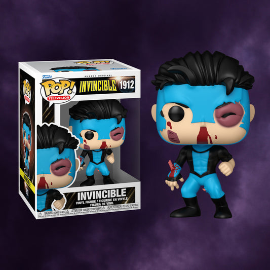 Funko Pop! Television: Invincible – Battle Damaged Invincible #1912