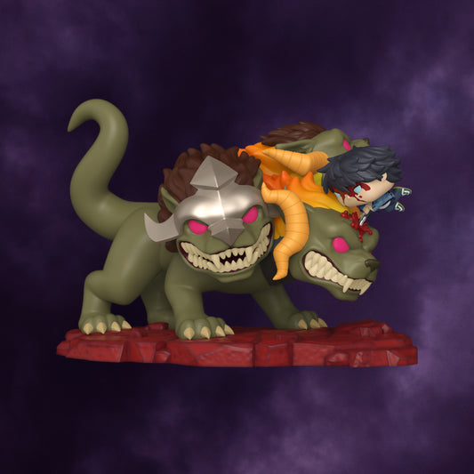 Funko Pop! Deluxe: Solo Leveling – Sung Jinwoo vs. Cerberus #2272