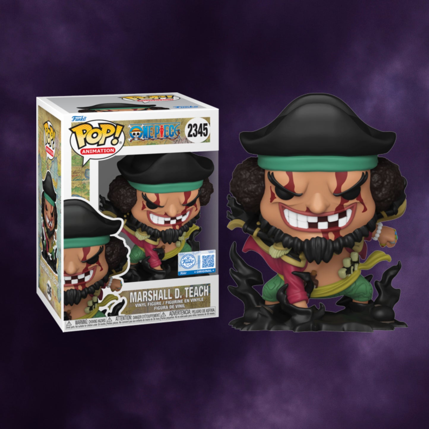 Funko Pop! Animation: One Piece – Marshall D. Teach Exclusive #2345