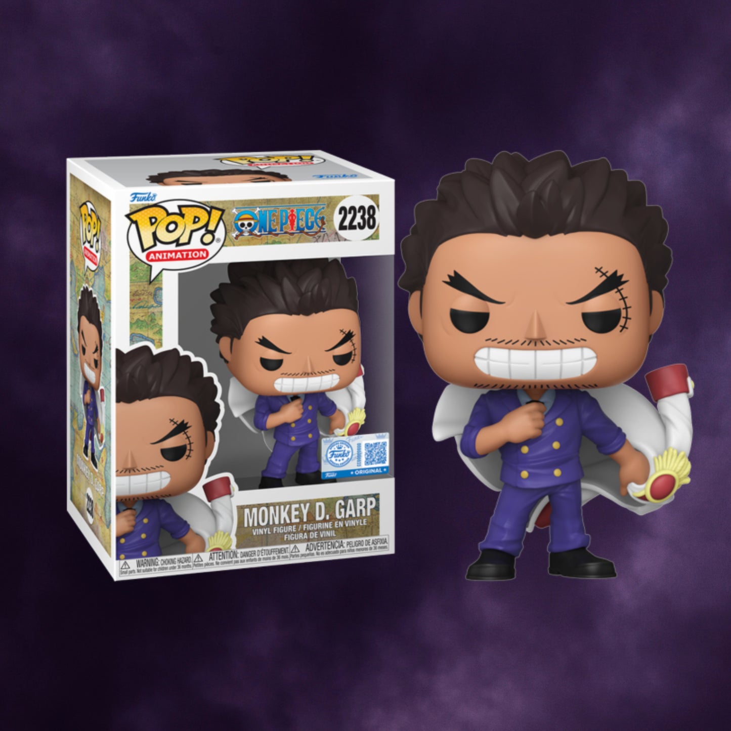 Funko Pop! Animation: One Piece – Monkey D. Garp Exclusive #2238