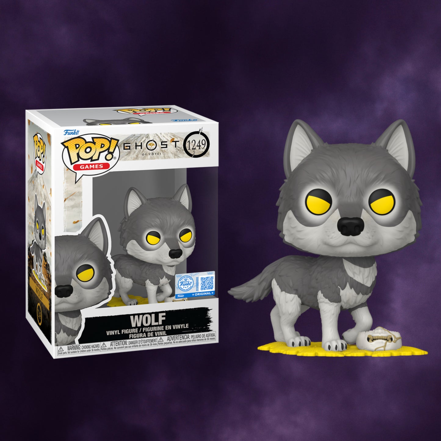 Funko Pop! Games – Ghost of Yōtei Wolf Exclusive #1249