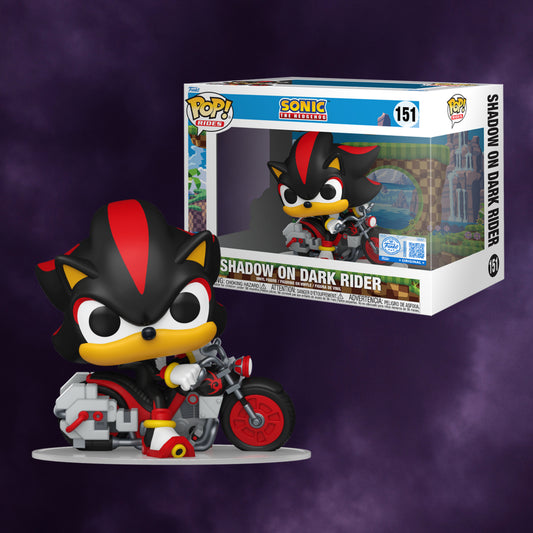 Funko Pop! Rides – Sonic the Hedgehog Shadow on Dark Rider Exclusive #151