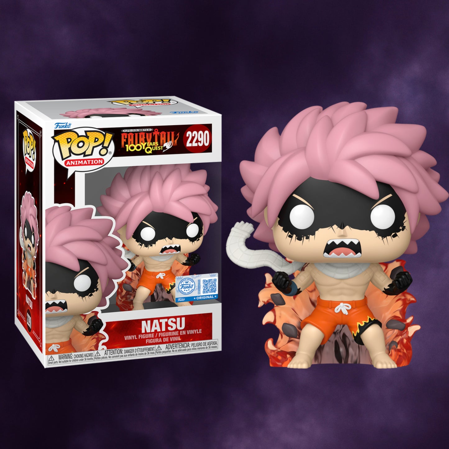Funko Pop! Animation: Fairy Tail 100 Years Quest – Natsu Exclusive #2290
