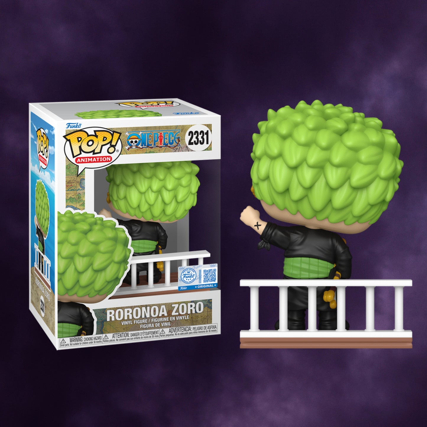 Funko Pop! Animation: One Piece – Roronoa Zoro #2331