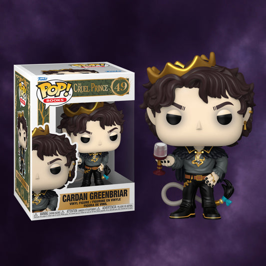 Funko Pop! Books: The Cruel Prince – Cardan Greenbriar Vinyl Figure #49