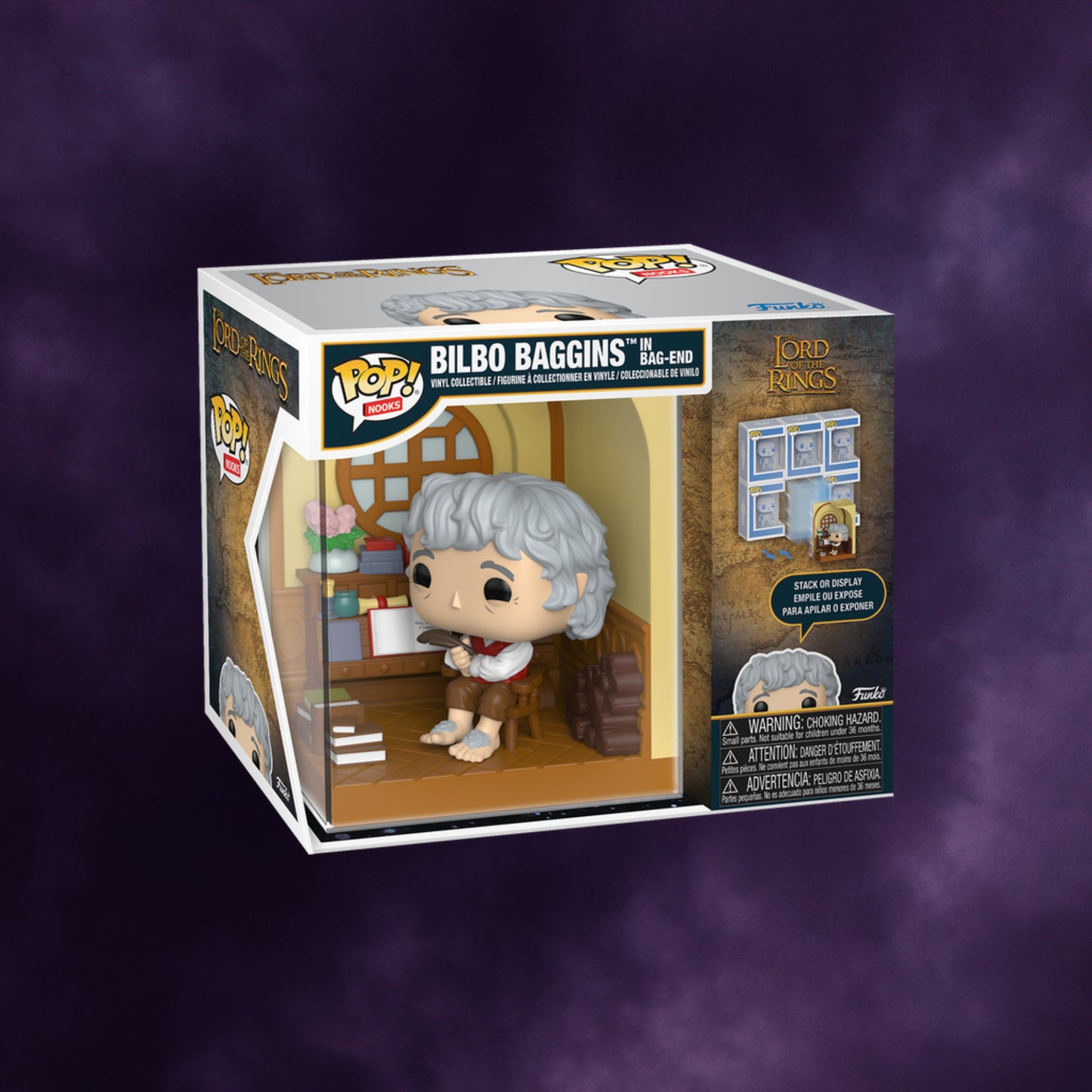 Funko Pop! Nooks: The Lord of the Rings – Bilbo Baggins in Bag-End