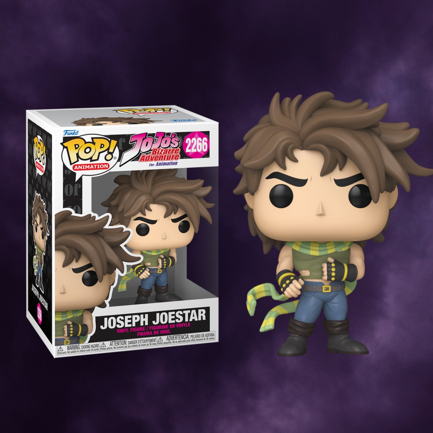 Funko Pop! Animation: JoJo’s Bizarre Adventure – Joseph Joestar #2266