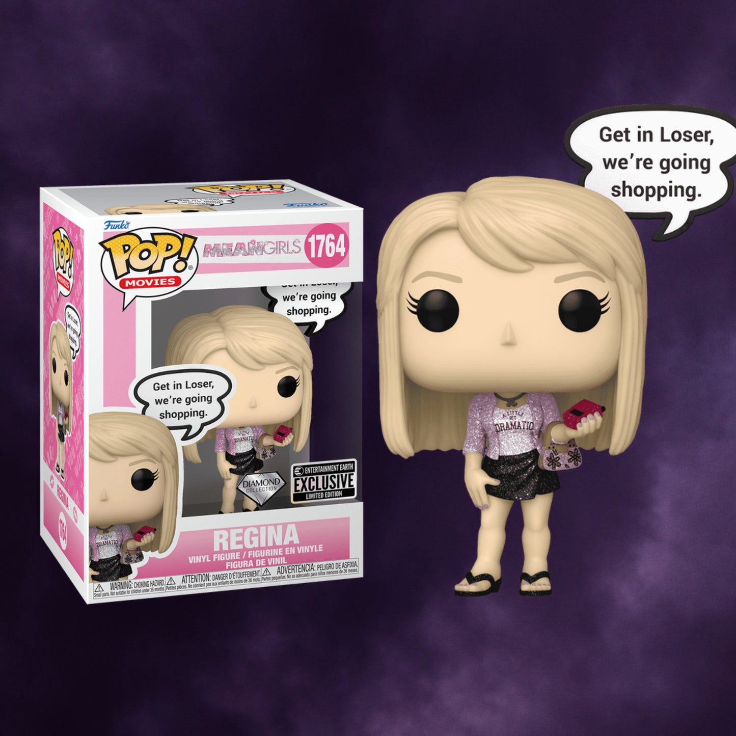 Funko Pop! Movies: Mean Girls – Regina #1764 Diamond Collection Exclusive